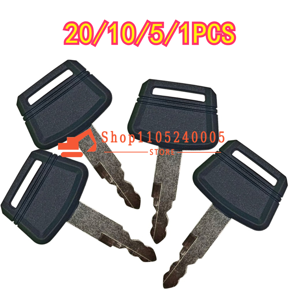 Heavy Equipment Parts - 20/10/5/1PCS Ignition Keys for Excavator Heavy