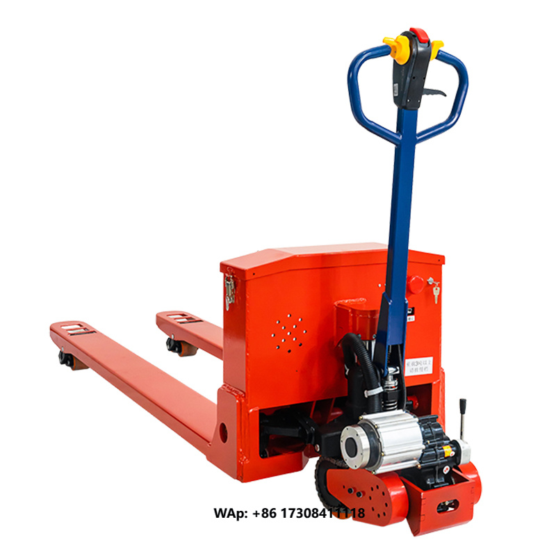 Electric Pallet Jack - 10 Ton Semi-Electric Pallet Truck Semi