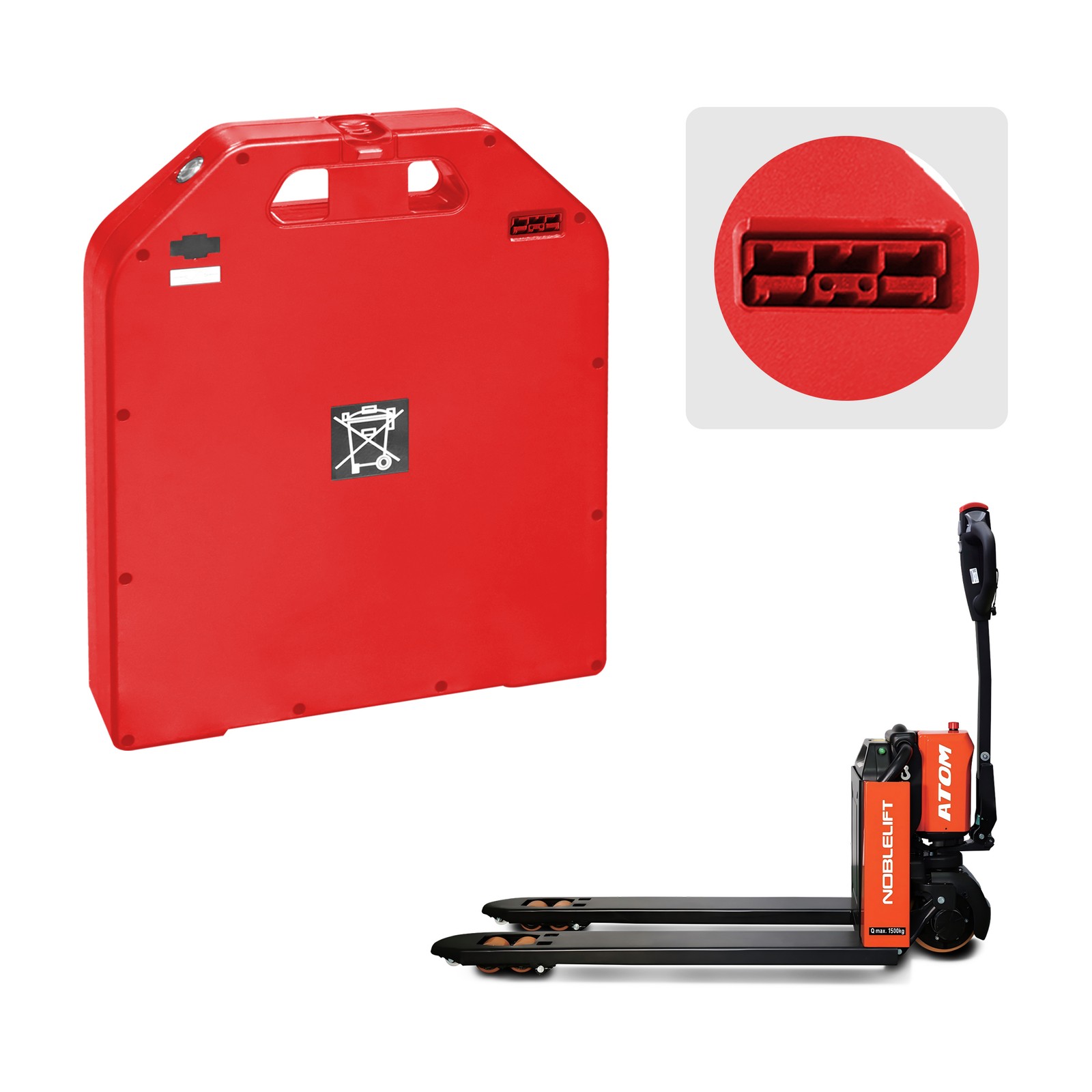 Electric Pallet Jack - 24V 20Ah Lithium Battery for Electric