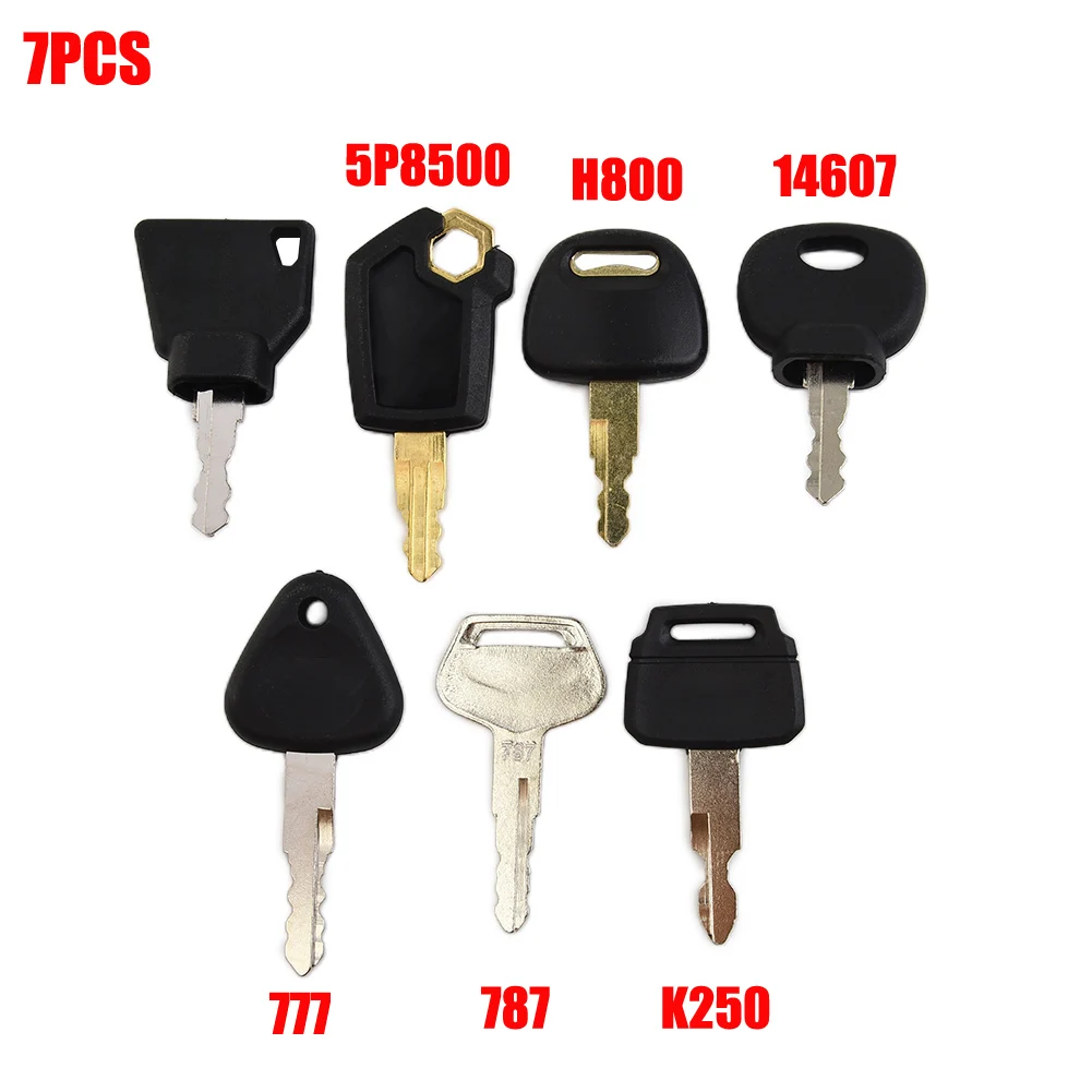 7pcs Ignition Key Plant Applic - Heavy Equipment Keys Master Set 评论和价格