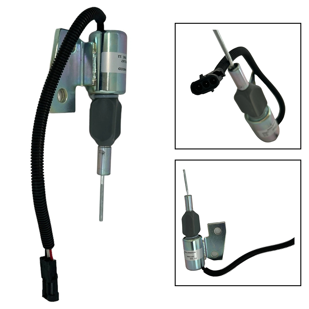 12V Fuel Shutoff Solenoid Valv - Heavy Equipment Hyundai 评论和价格