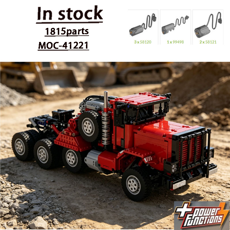 MOC-41221M911Red Edition Heavy - Heavy Equipment Certificate 评论和价格