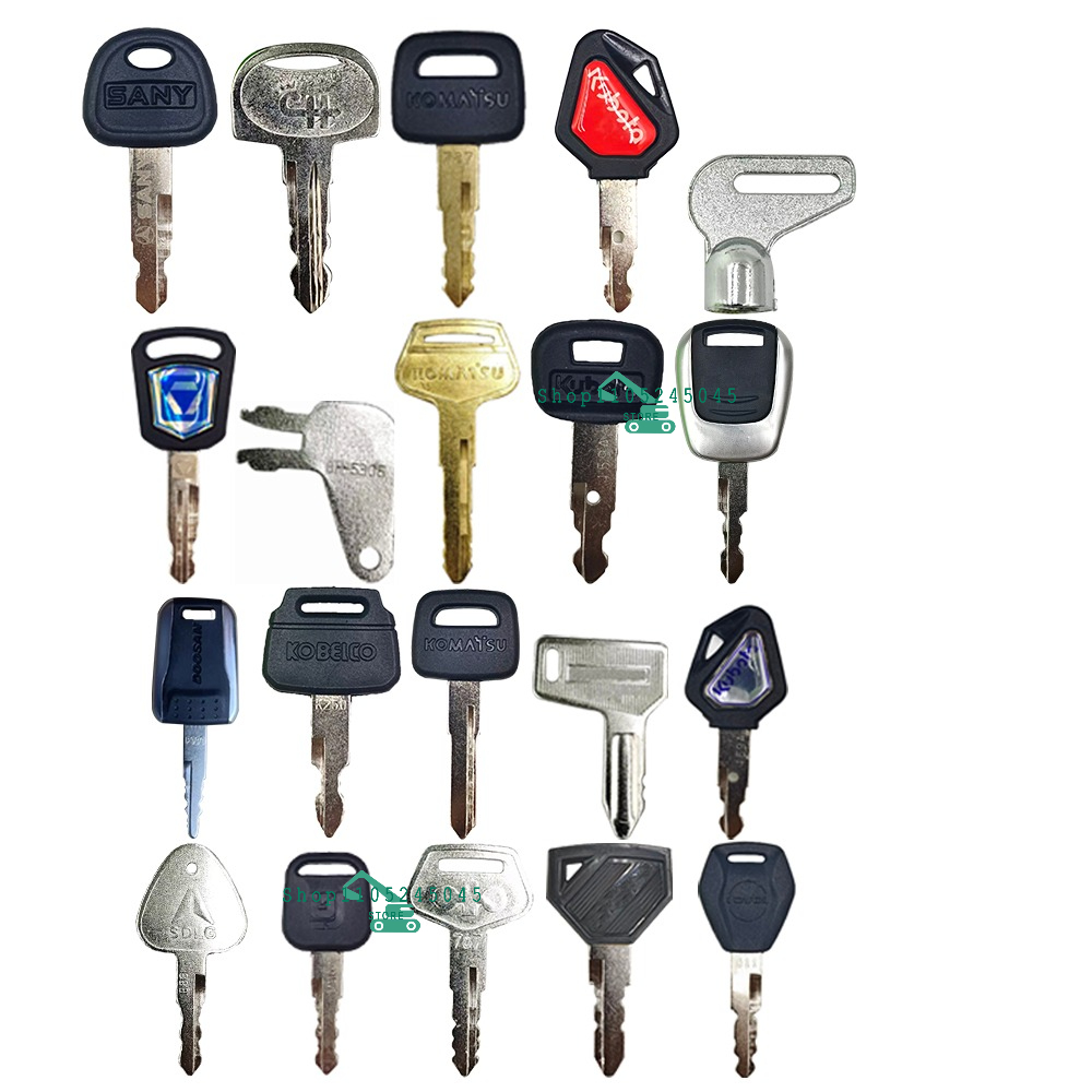 25PCS Excavator Master Key Set - Heavy Equipment Keys Master Set 评论和价格