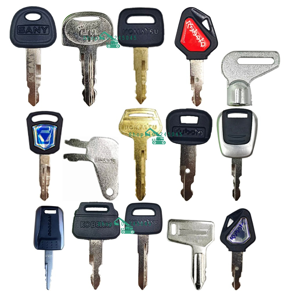 25PCS Excavator Master Key Set - Heavy Equipment Keys Master Set 评论和价格