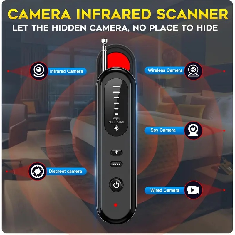 Hidden Camera Detector 2026 Po - Heavy Equipment Gps Tracker 评论和价格