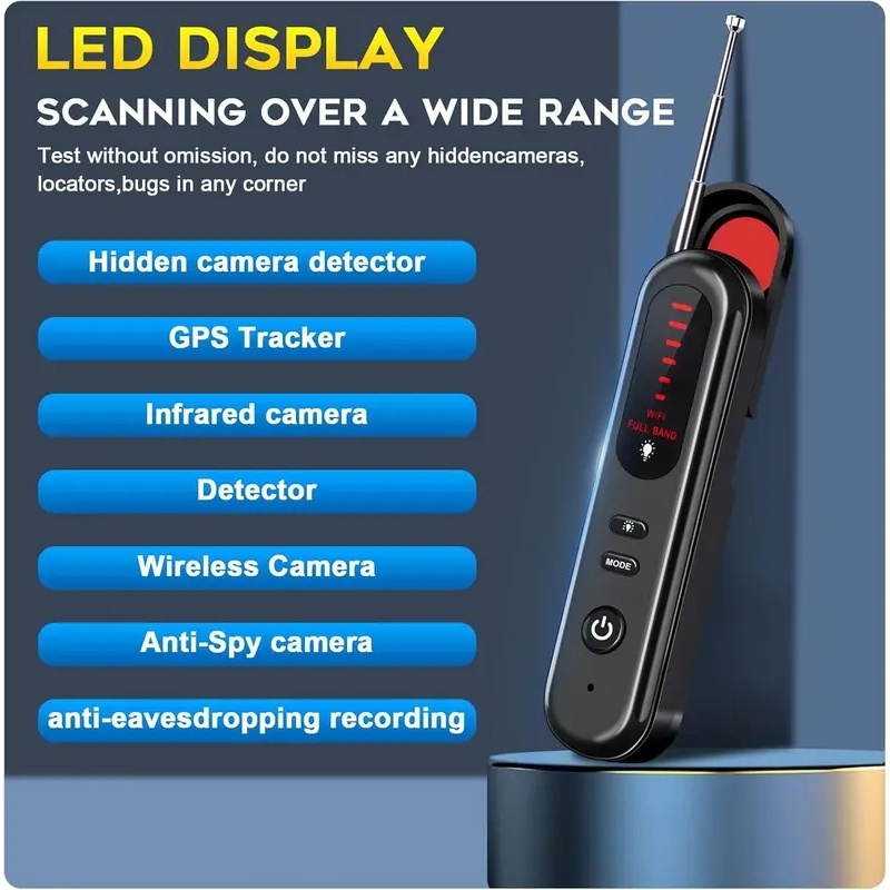 Hidden Camera Detector 2026 Po - Heavy Equipment Gps Tracker 评论和价格