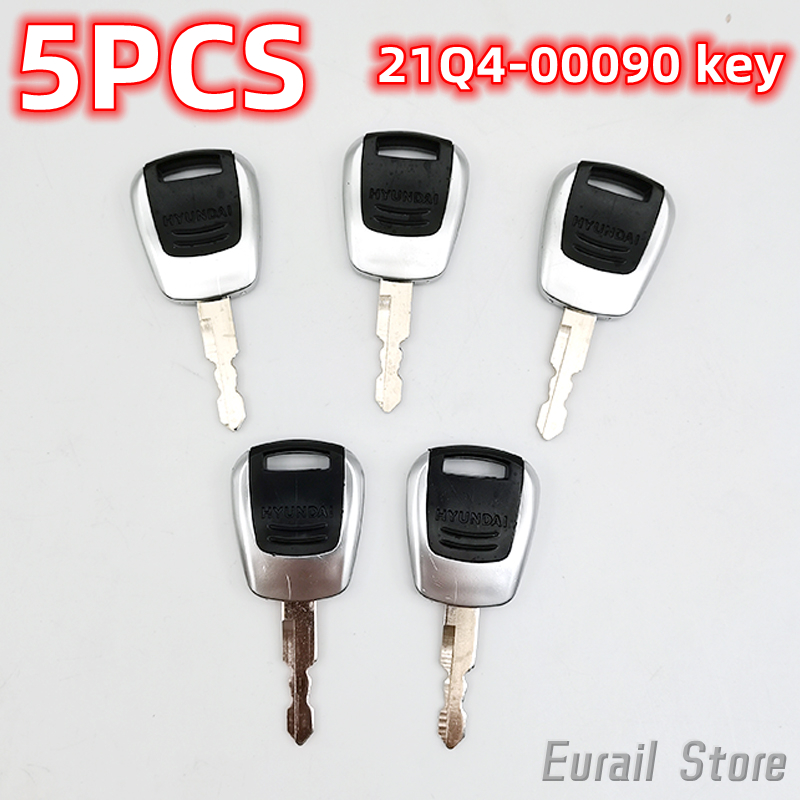 5pcs Keys For Hyundai Excavato - Heavy Equipment Hyundai 评论和价格