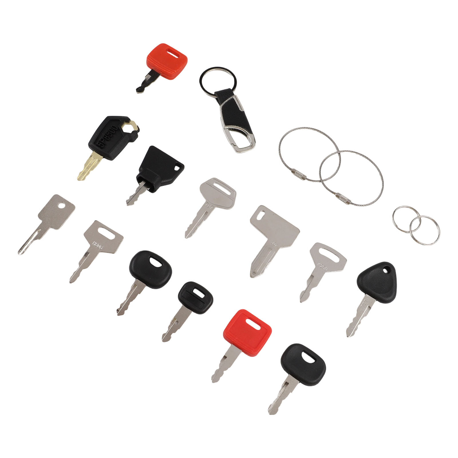 13Pcs Ignition Key Set For Con - Heavy Equipment Keys Master Set 评论和价格