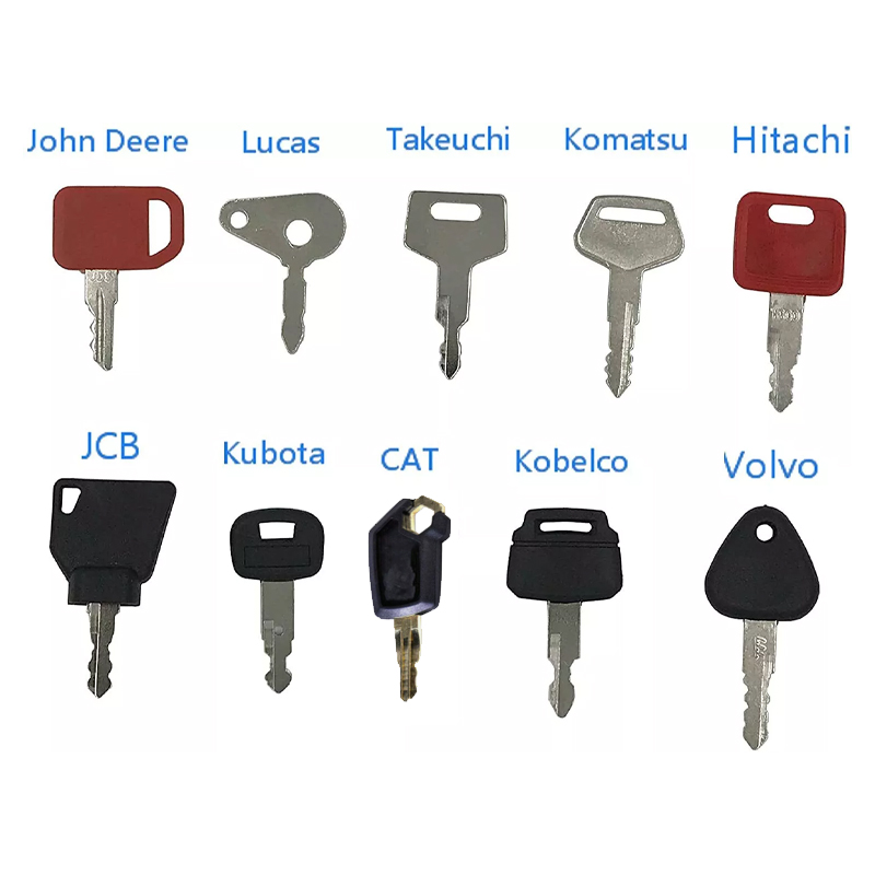 10pcs Master Key Ignition Set  - Heavy Equipment Keys Master Set 评论和价格