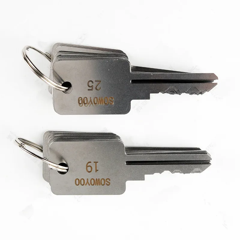 48 In 1 Locksmith Tools Lock K - Heavy Equipment Keys Master Set 评论和价格