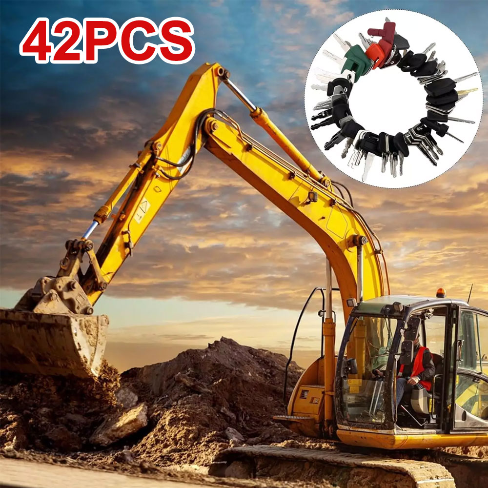 42 Keys Heavy Equipment Constr - Heavy Equipment Keys Master Set 评论和价格
