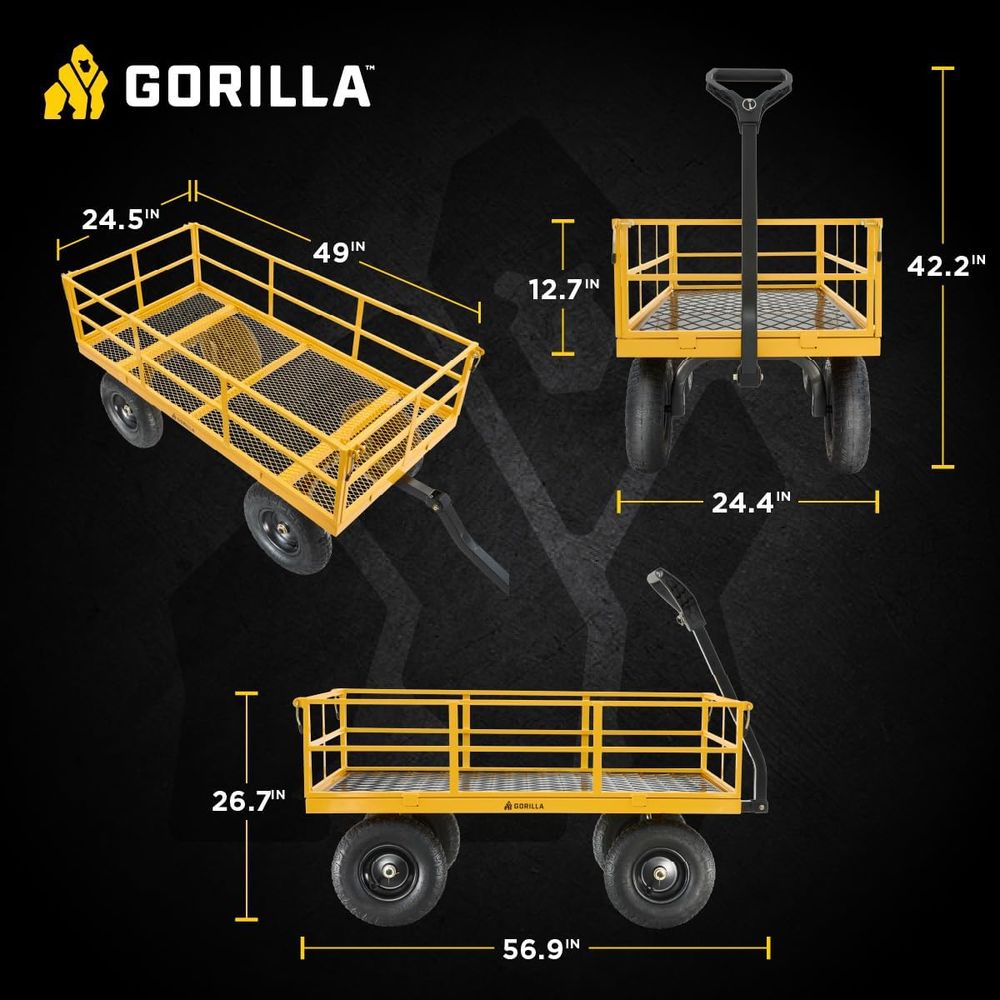 Heavy Duty, All Terrain Garden - Heavy Equipment Yard 评论和价格