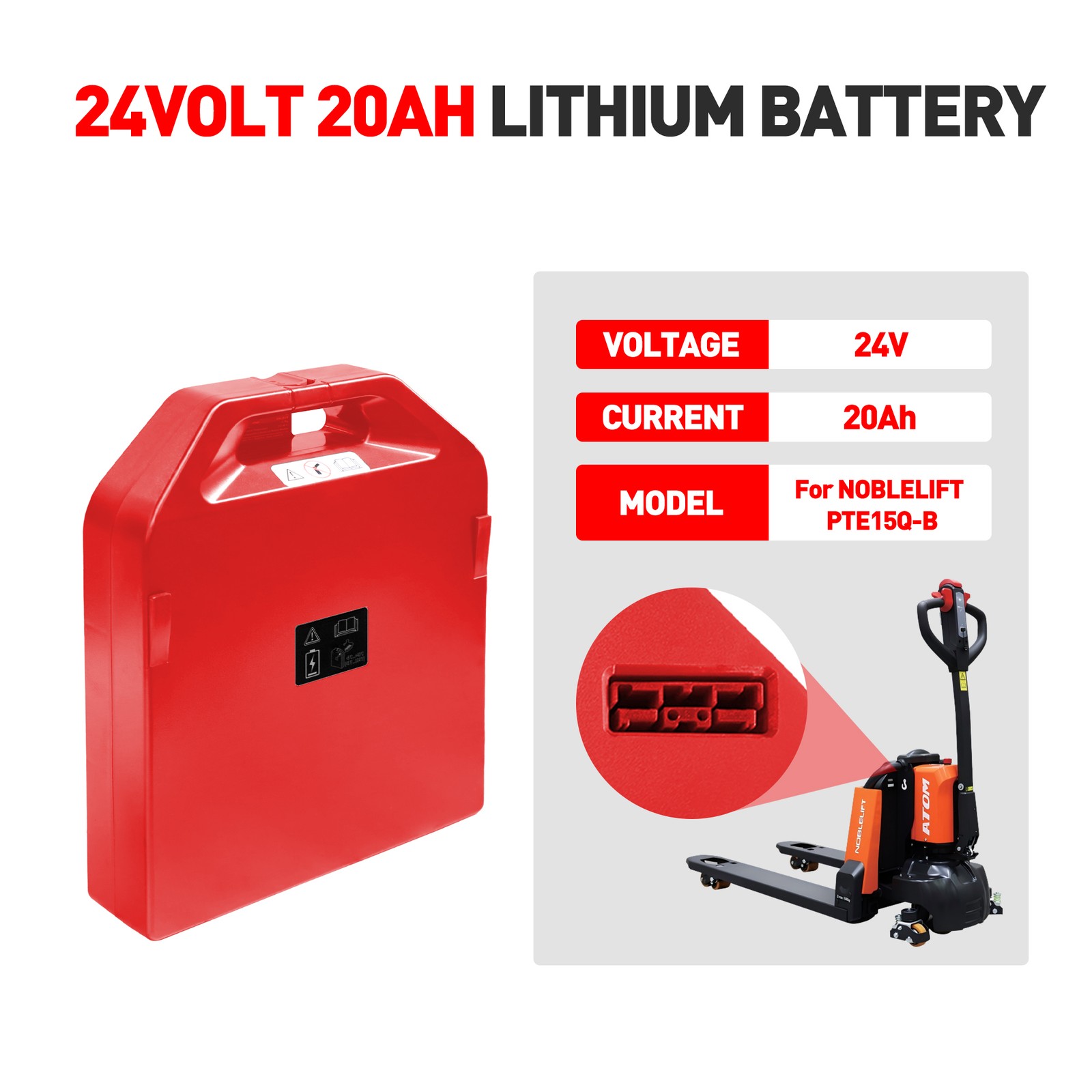 24V 20Ah Lithium Battery for E - Electric Pallet Jack 评论和价格