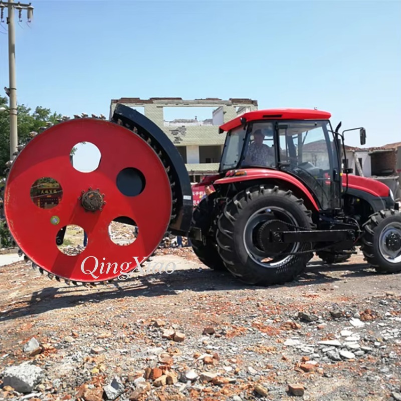 PTO Driven Disc Trencher for T - Heavy Equipment Trencher 评论和价格