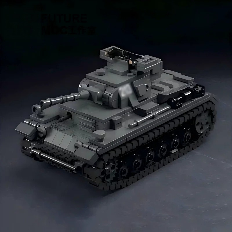 MOC WW2 F-type Heavy Tank War  - Heavy Equipment Certificate 评论和价格