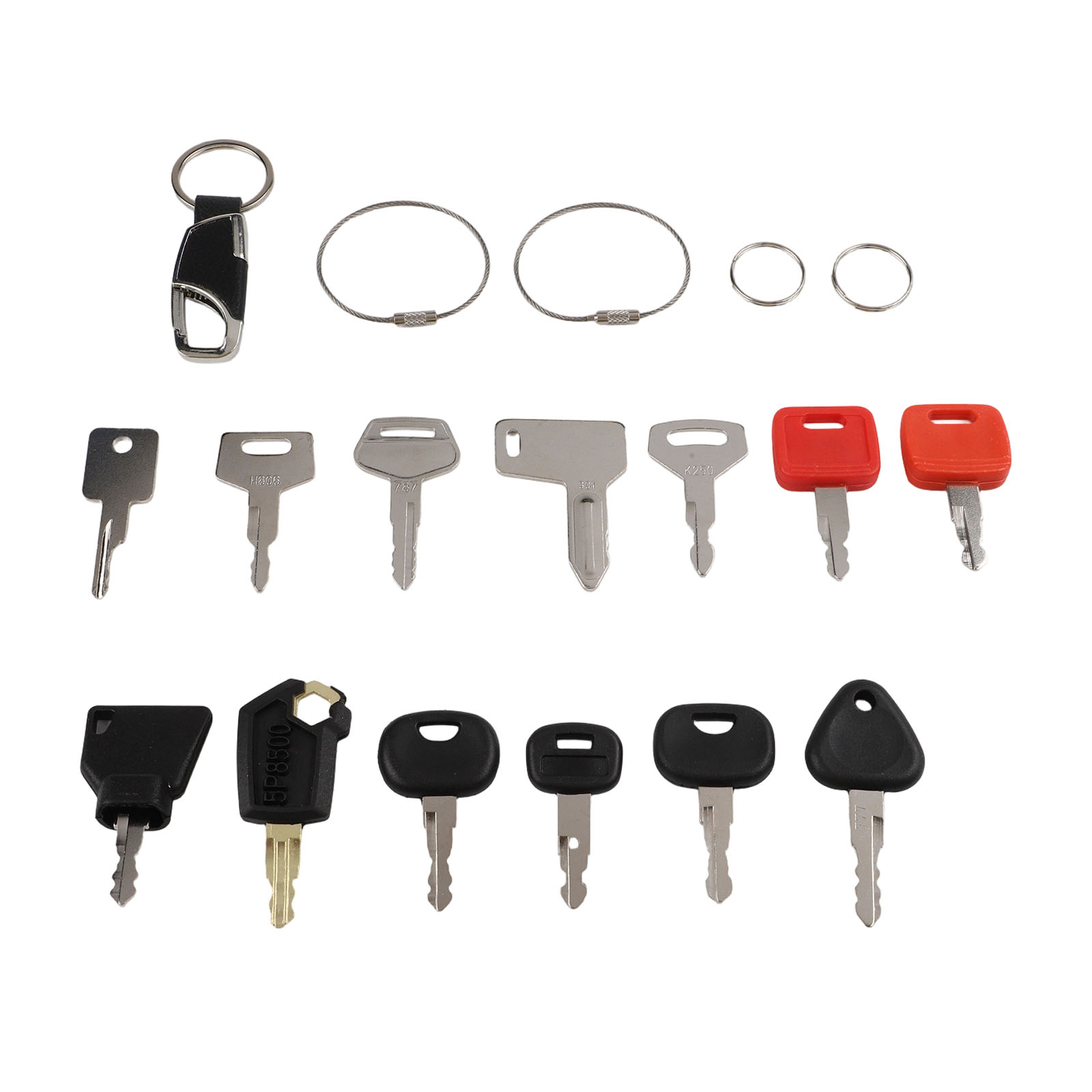 13PCS/set  Ignition Key For Co - Heavy Equipment Keys Master Set 评论和价格