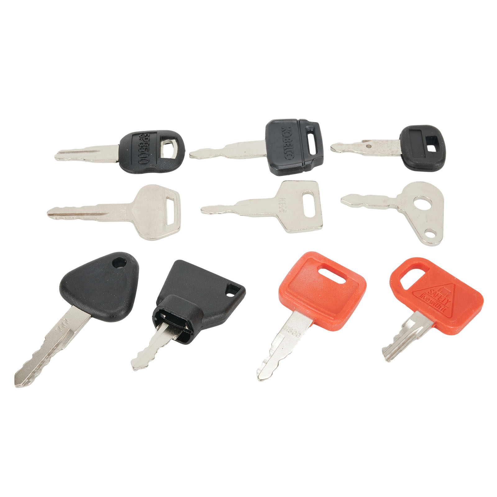 10 KEY SET Master Key Ignition - Heavy Equipment Keys Master Set 评论和价格